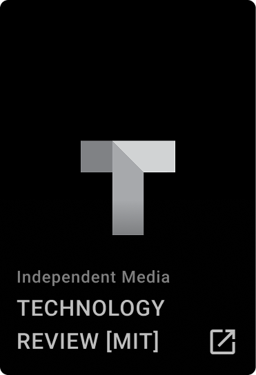MIT Technology Review card